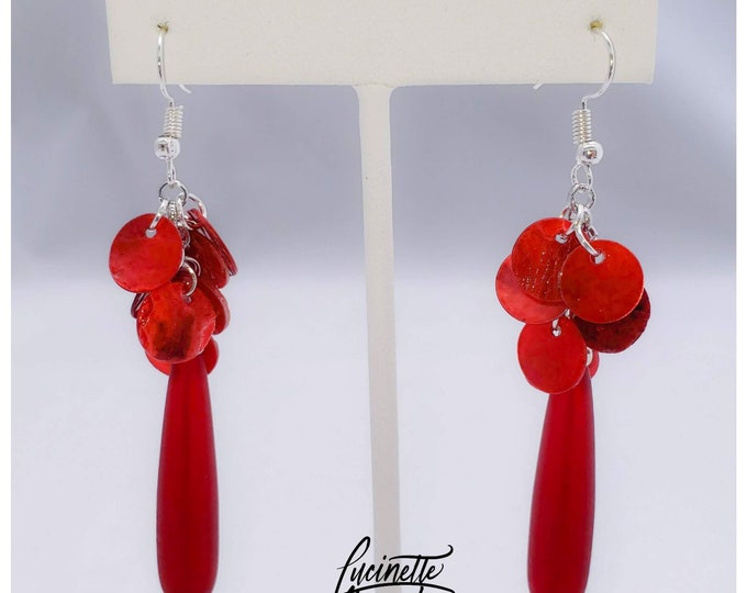 beach jewelry, summer earrings, sun-themed earrings