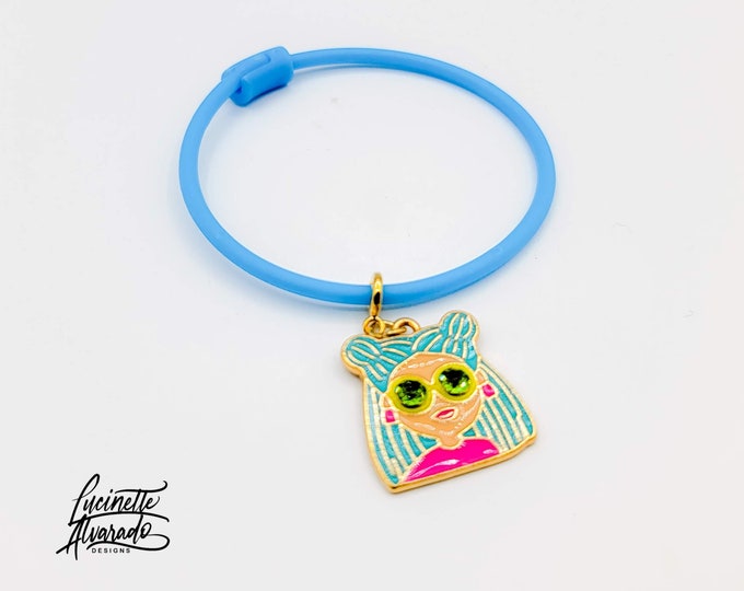 Girls bracelet, Easter gifts, kids jewelry