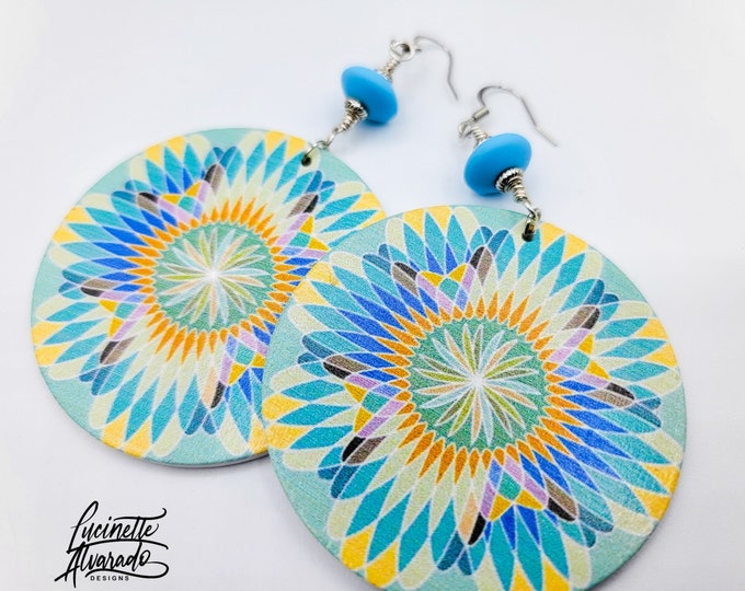 Lightweight dangle earrings, Gift for her, Valentine's gift
