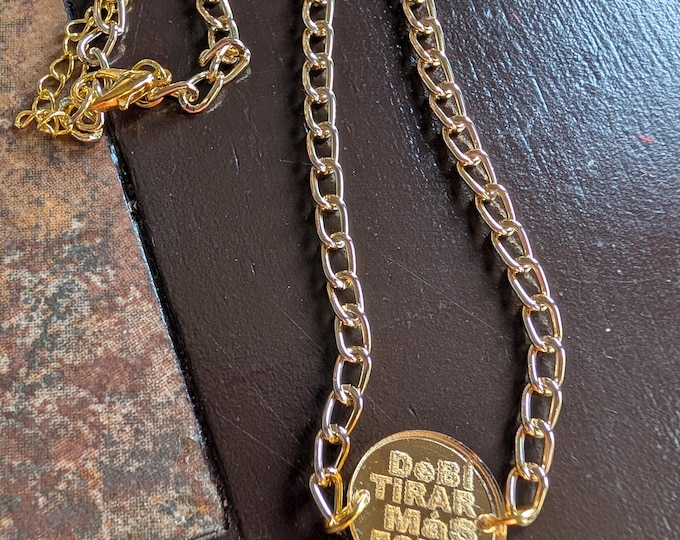 Puerto Rico Jewelry, Puerto Rican Necklace, chain necklace, DTMF inspired