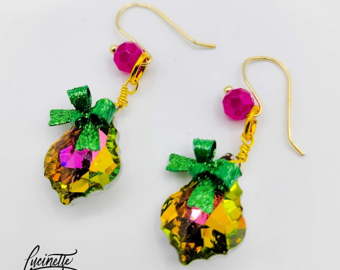 Christmas gift, Christmas jewelry, Lightweight jewelry