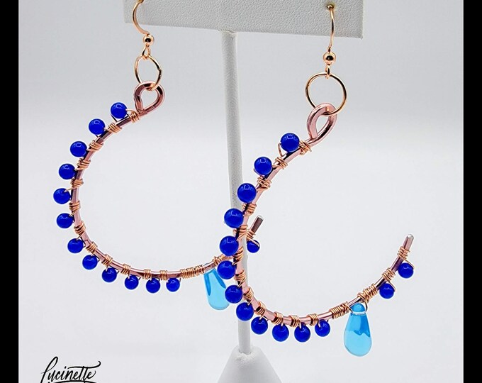 Gift for her, dangle earrings, Valentine's gift