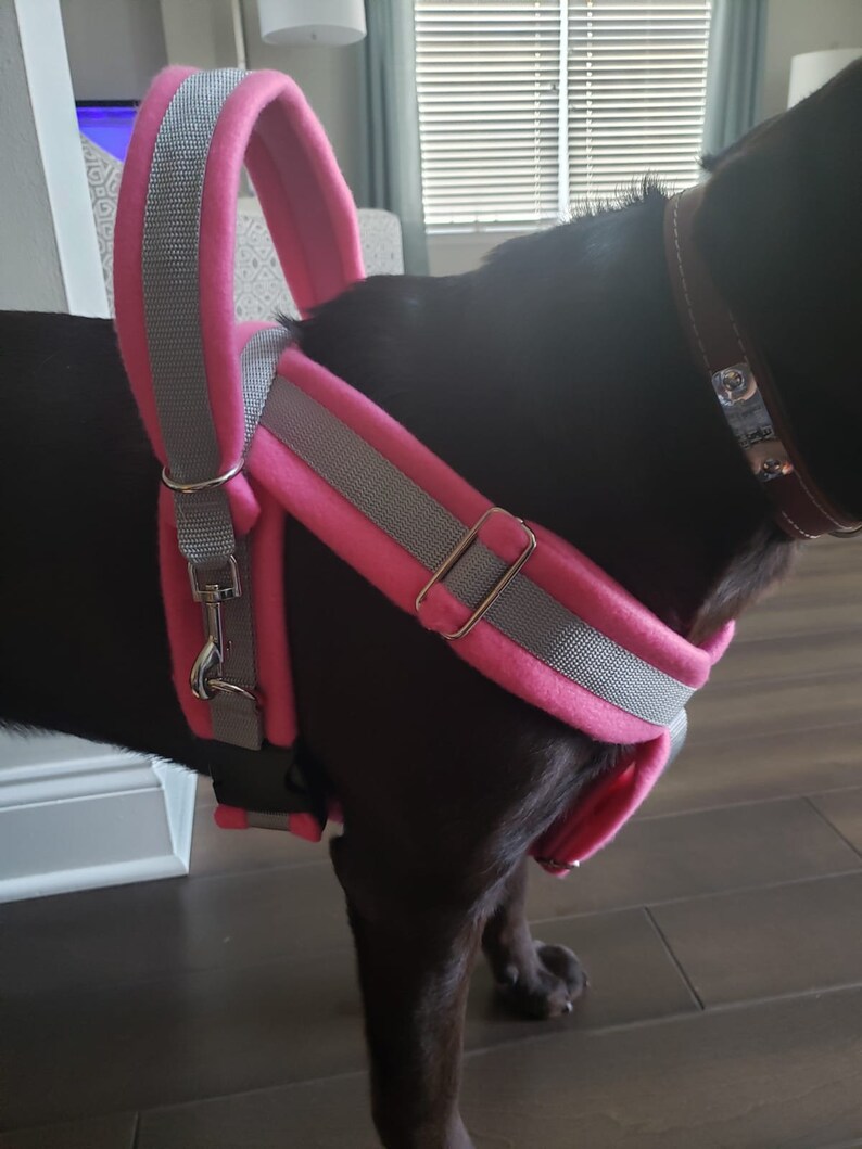 Service Dog Y Front Harness Fleece and Nylon bing Etsy