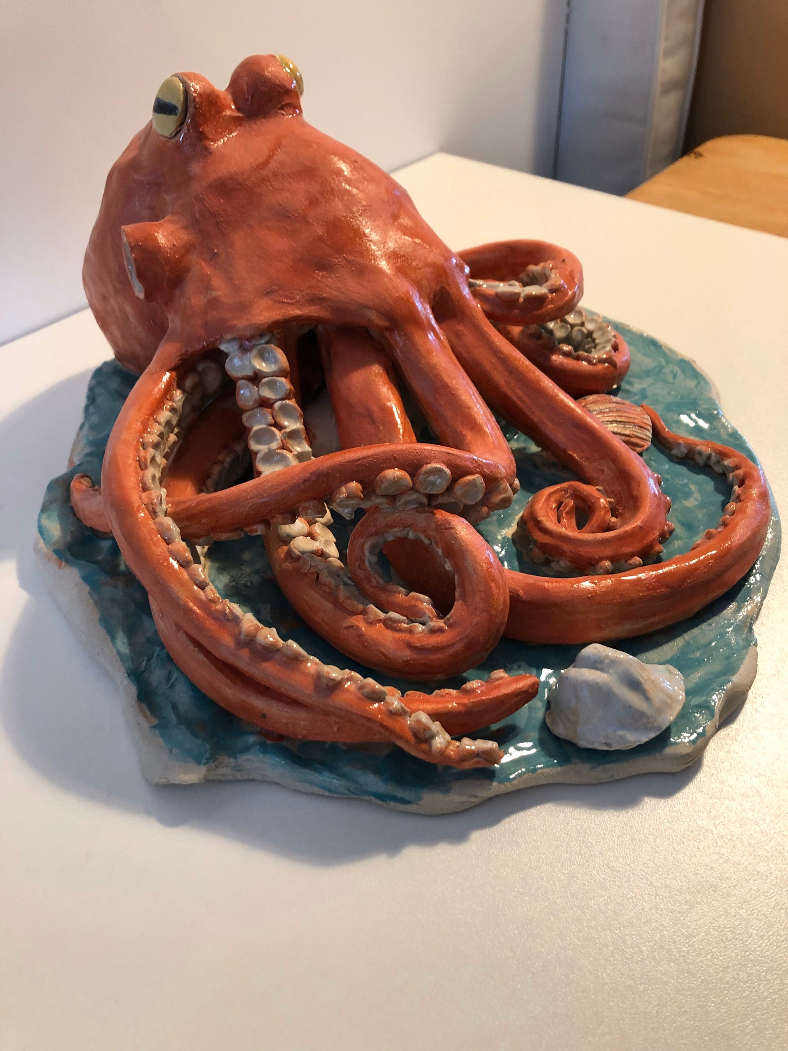 Ceramic octopus Etsy