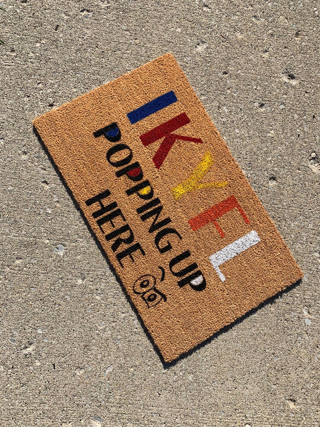 IKYFL Doormat. Sassy Doormat. Funny Doormat. Cool Mats. Etsy