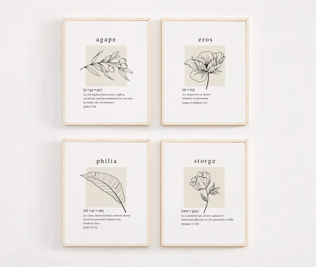 Different Types Of Love Agape Eros Philia at Clementine Goldman blog