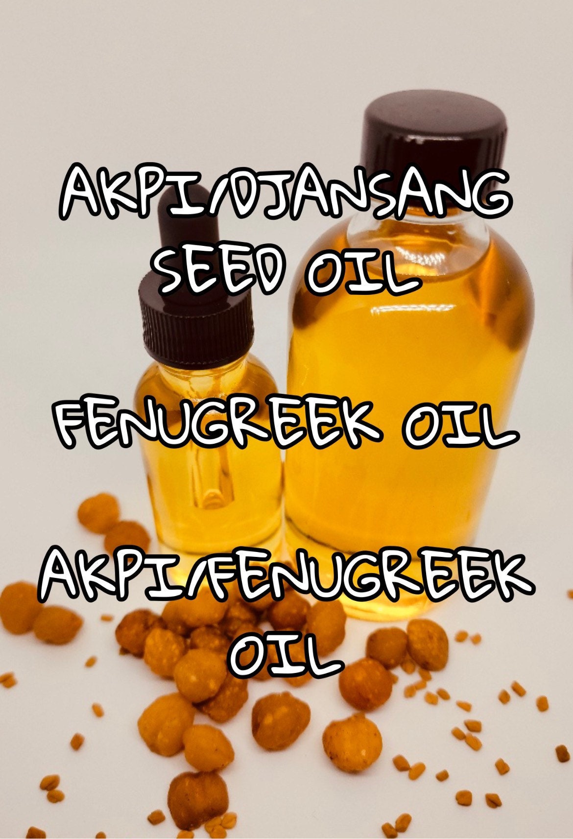 AKPI Oil Akpi Oil & Fenugreek Oil Fenugreek Oil All Etsy