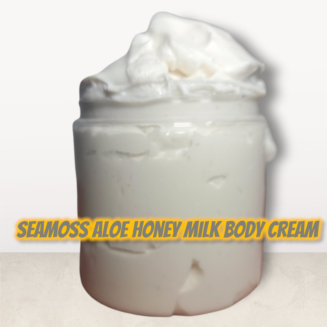 Seamoss Honey Camel Milk Yogurt Face and Body Cream Etsy
