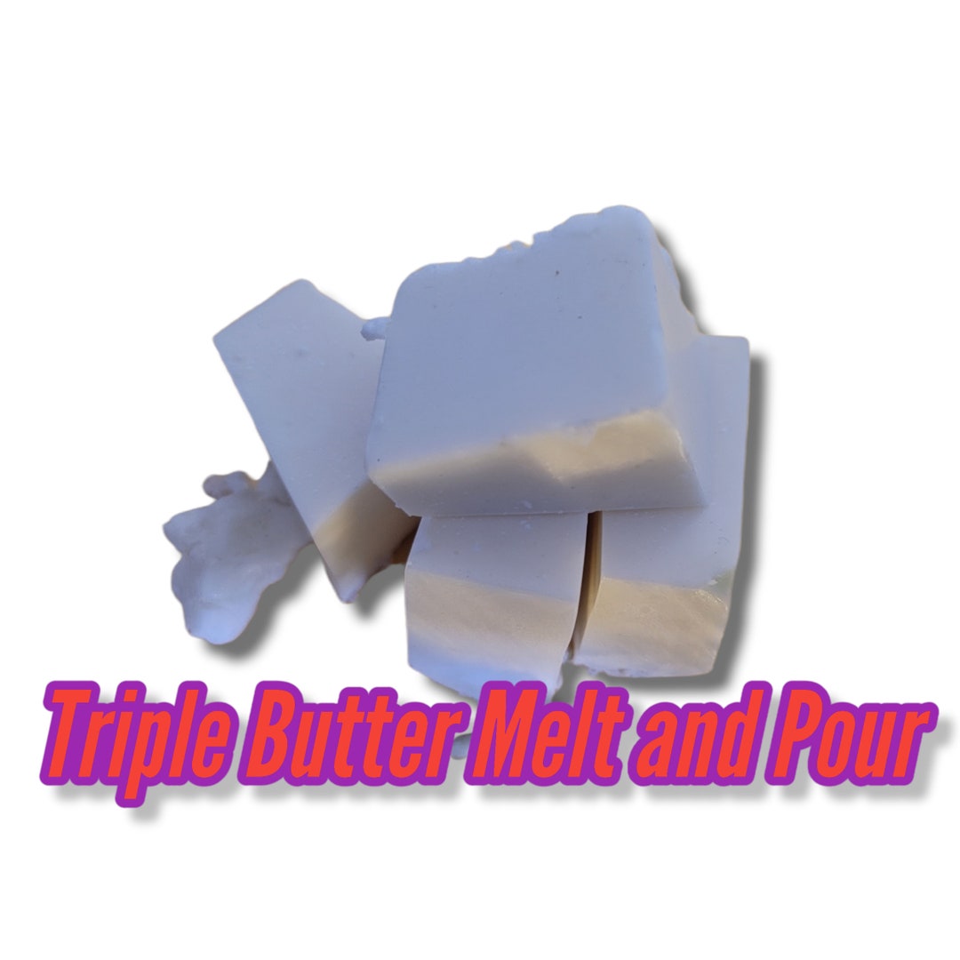 Triple Butter Kokum Butter Cocoa Mango Butter Melt and Pour Etsy