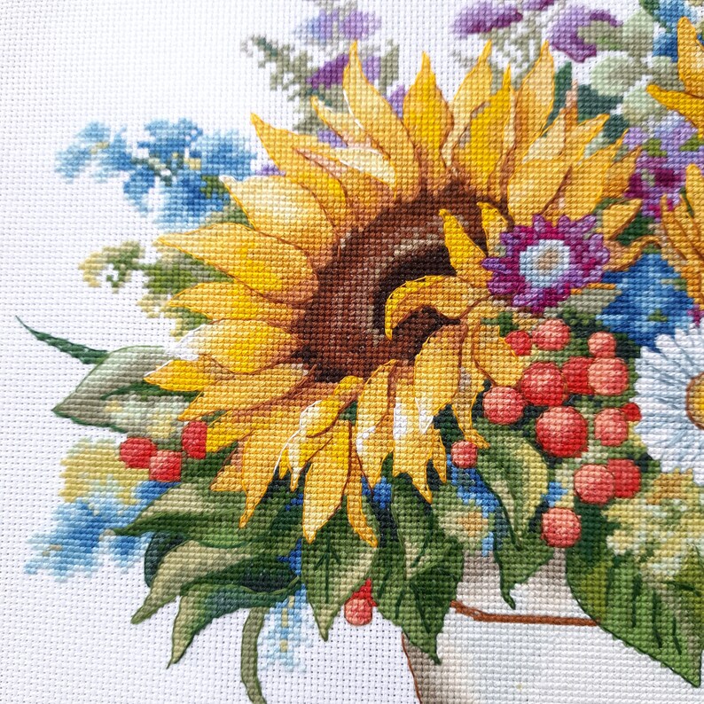 Подсолнечник схема