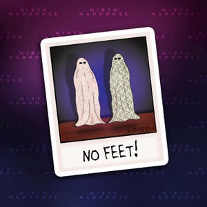 Pegatinas de Beetlejuice / Pegatinas de fantasmas / Pegatinas troqueladas de Halloween
