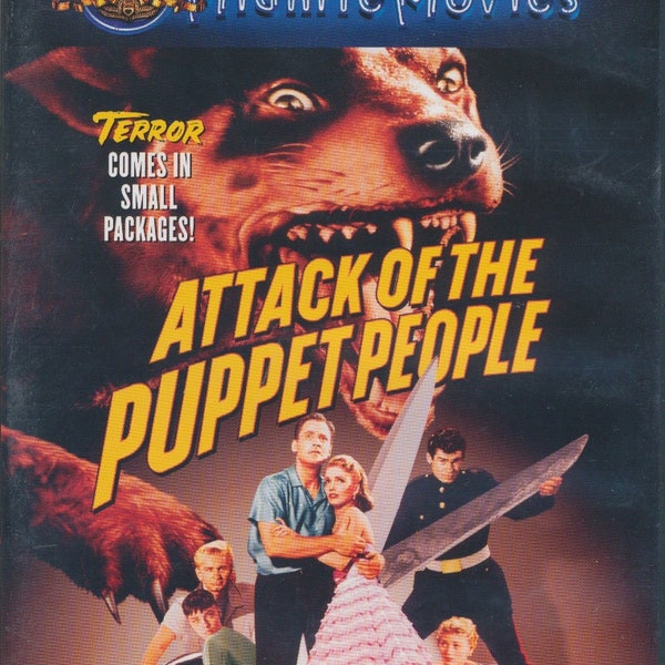 DVD de terror Attack of the Puppet People