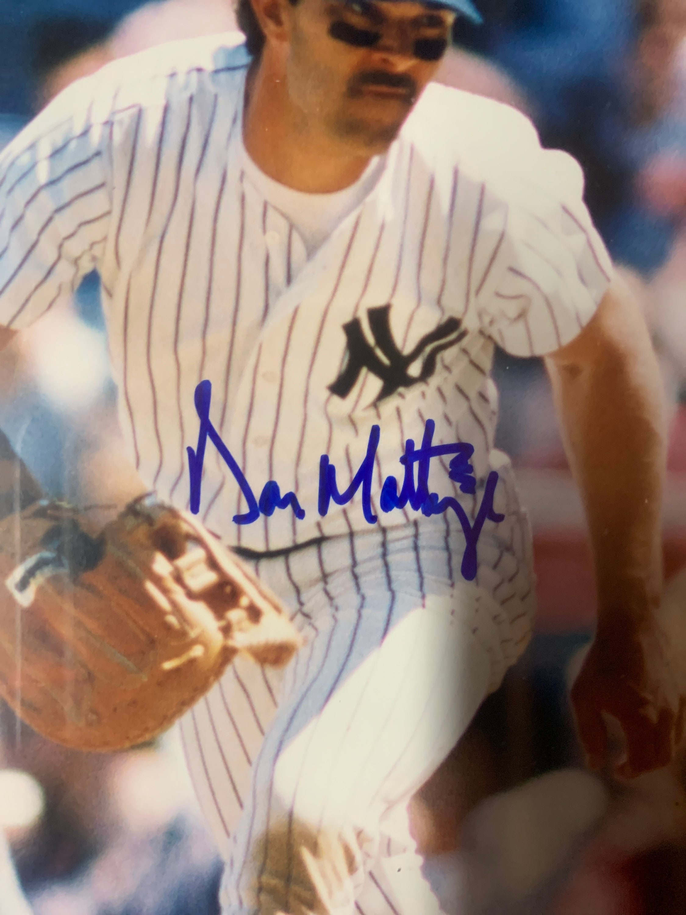 Don Mattingly autograph signed Yankees 8x10 photo collage Etsy