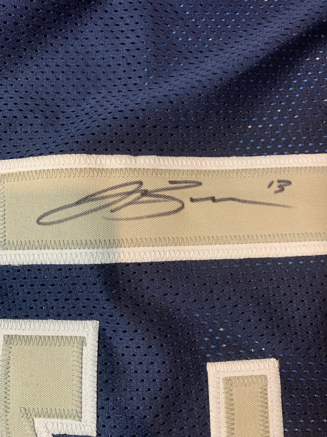 Jalen Brunson Autograph Signed Mavericks Blue XL Jersey | Etsy