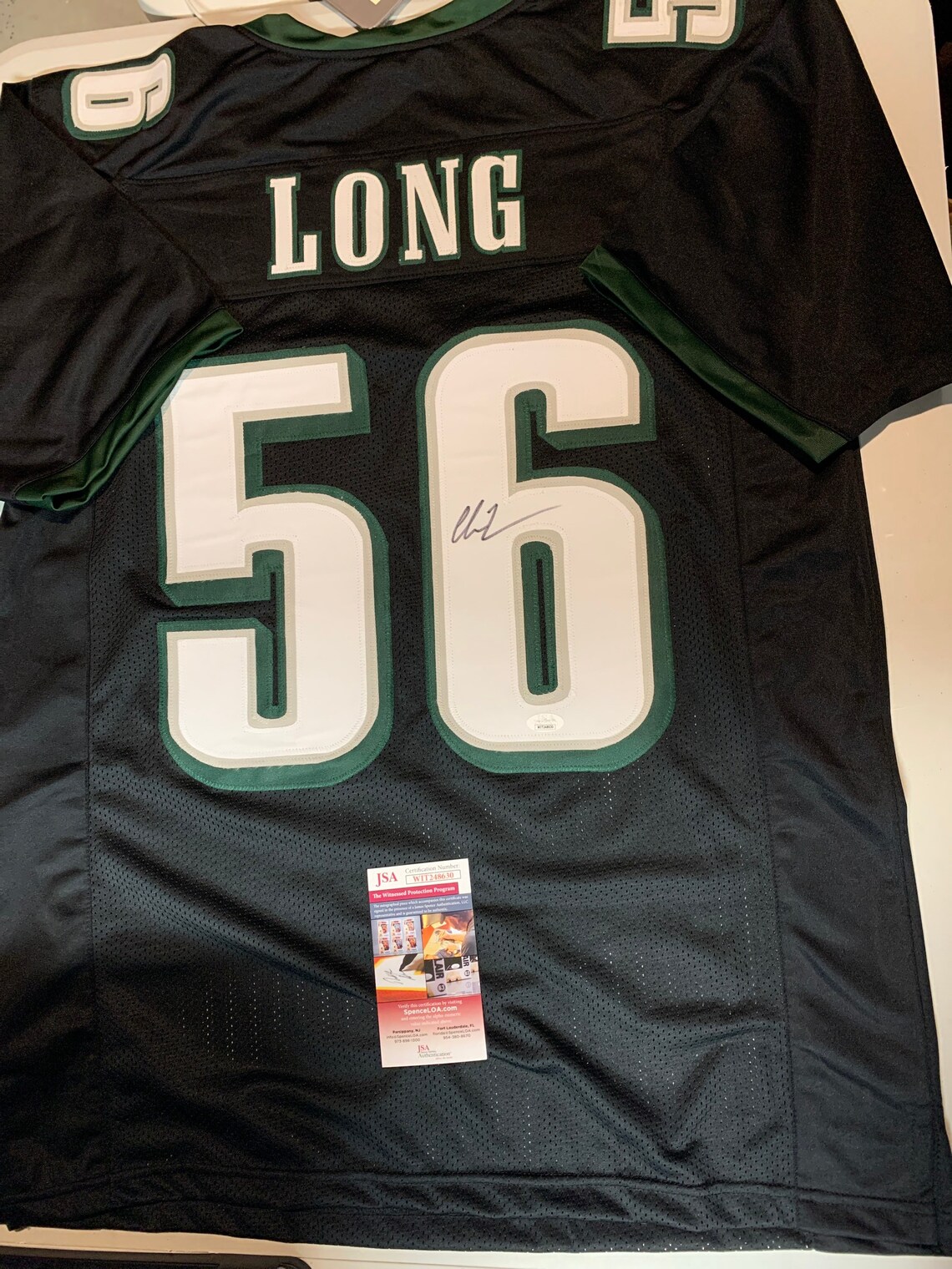 chris long eagles shirt