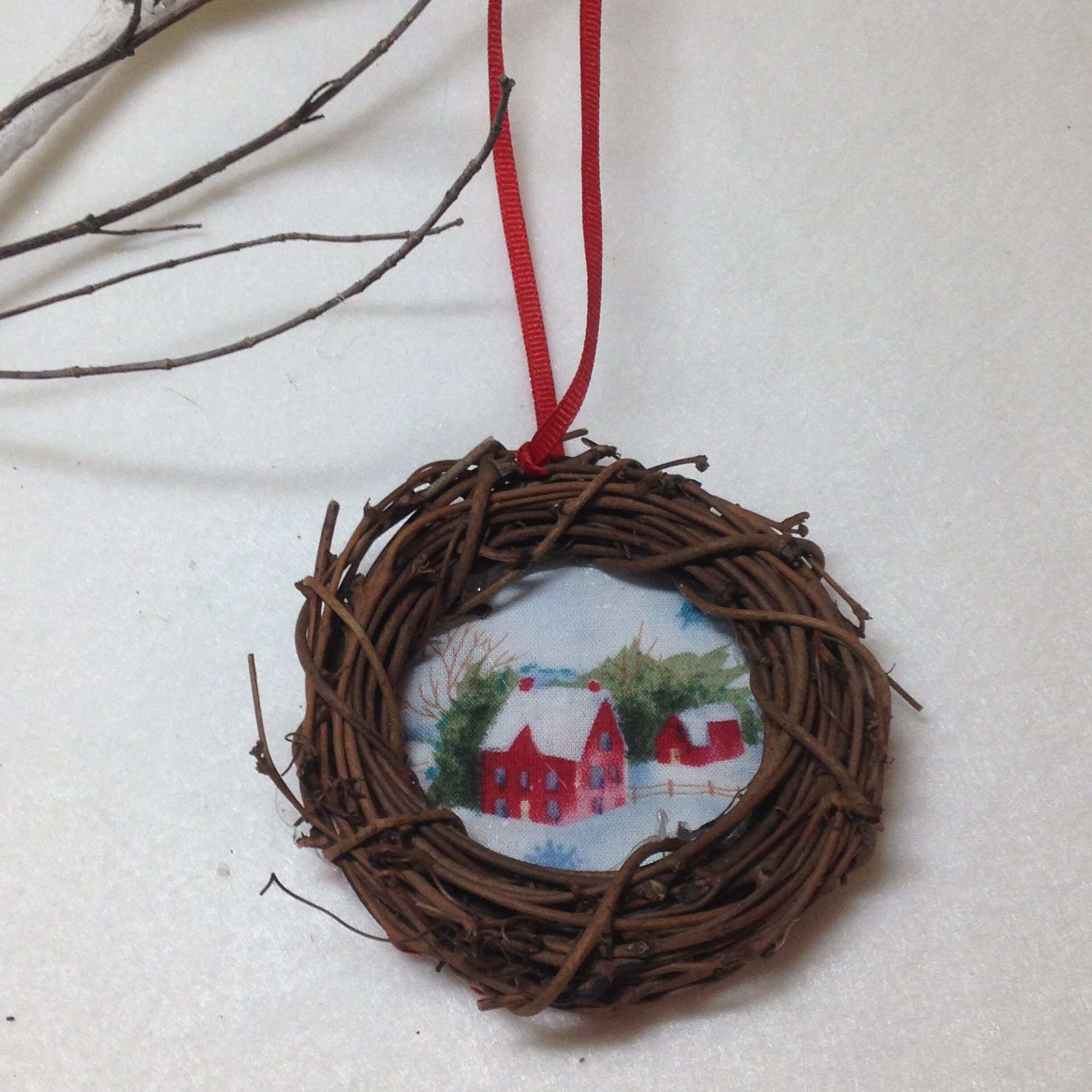 Rustic Mini Wreath CLEARANCE Rustic Mini Wreath Ornaments, Set of 3 - Etsy