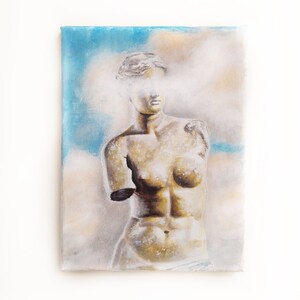 Venus Original Acrylic Painting On Canvas | 24x18 | Modern Style | Hand signed