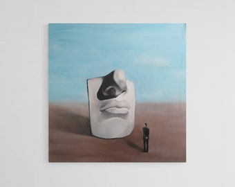 Original Surreal Painting on Canvas