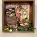 Miniature Artwork, Shadow Box Diorama, Torn up Room - Etsy UK