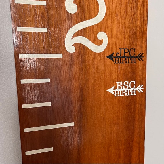 Personalized Growth Chart Stickers Custom Stickers for Etsy