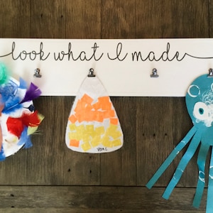 Look What I Made | Wood Sign | Farmhouse Style
