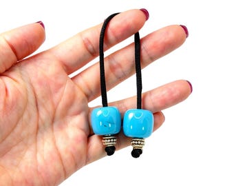 Greek Begleri Worry Beads with Turquoise Acrylic Beads