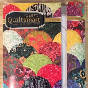 Quiltsmart Clamshell Quilt Printed Interfacing Pack (3 Size Variations Per Pattern)