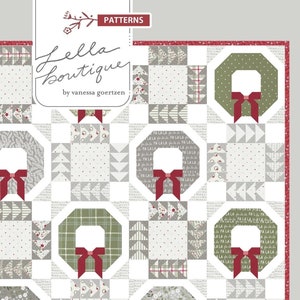 Lella Boutique Good Tidings Quilt Pattern Finished Size: 80.5&quot;x80.5&quot;