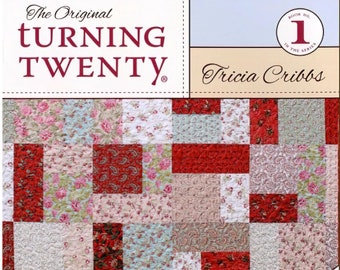 Tricia Cribbs The Original Turning Twenty Quilt Pattern Book (Softcover)