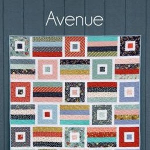 Cluck Cluck Sew Avenue Quilt Pattern (4 Size Variations Per Pattern)