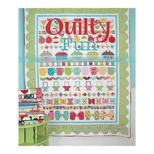 È il libro di quilt It&#39;s Sew Emma Quilty Fun - Lezioni di patchwork creativo (rilegato a spirale)
