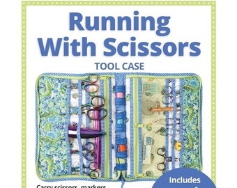 Running With Scissors Pattern Running With Scissors Tool Case Pattern by Annie.com - Etsy