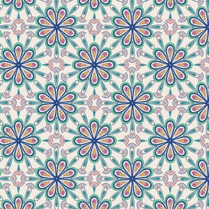 LAST BOLT! Lewis & Irene Soraya Fabric Collection Heart Floral on Cream Premium 100% Cotton Quilt Shop Quality Fabrics