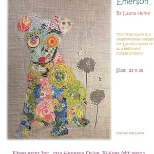 Laura Heine Emerson Wall Quilt Pattern Finished Size: 21&quot;x35&quot;