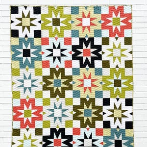 Modèle de courtepointe « Star Crossed Station » de Cotton Street Commons (PDF) CSC-262D