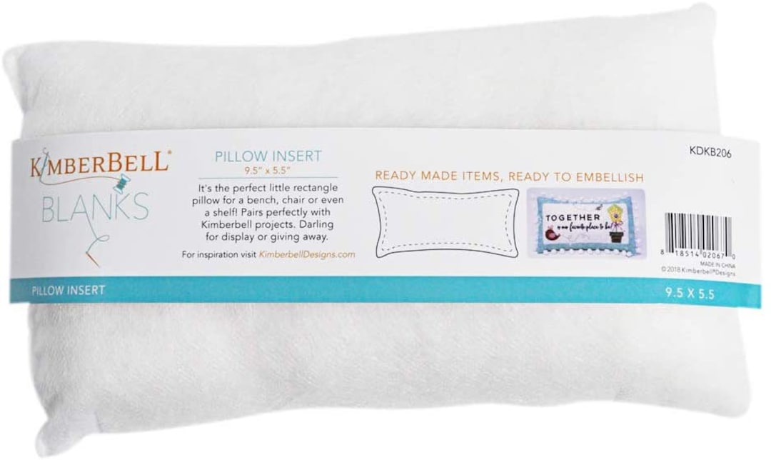 Kimberbell Kimberbellishments Blanks Pillow Inserts 5 Size Variations