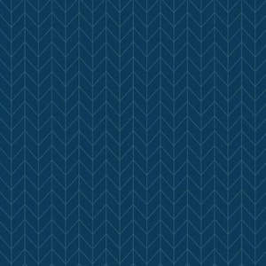 Może przedstawiać: Bezszwowy wzór z powtarzającym się wzorem w jodełkę w odcieniach niebieskiego. Wzór składa się z cienkich, jasnoniebieskich linii tworzących serię odwróconych kształtów V na ciemniejszym niebieskim tle.