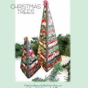 Aunties Two Christmas Trees Pattern AT276, 2 Sizes