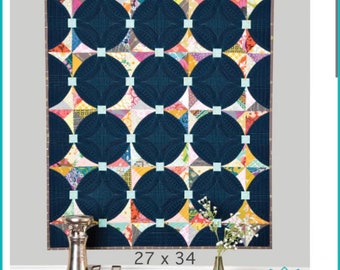 Sew Kind of Wonderful Mini Kites Quilt Pattern Finished Size 27"x34"