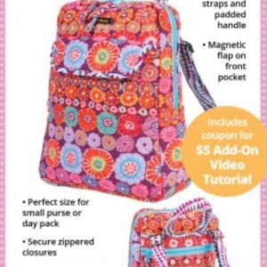 ByAnnie Back At Ya 2.1 Backpack Pattern PBA226-2-1