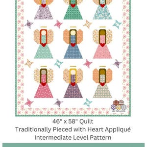 Easy Piecy Quilts Guardian Angles Quilt Pattern EPQ-30913