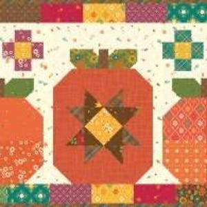 Riley Blake Pumpkin Trio Runner Kit, Heather Peterson Autumn Afternoon KT-14870