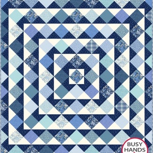 Busy Hands Quilts Skip to My Lou Quilt Pattern (5 Size Variations Per Pattern)