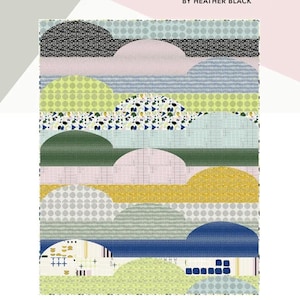 Quiltachusetts Office Daydreams Quilt Pattern Finished Size: 60&quot;x75&quot;