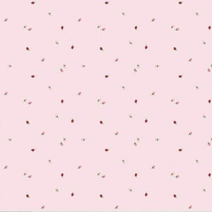 Riley Blake Jennifer Long To Grandmother&#39;s House Fabric Collection Bit of Berries on Pink Premium 100% Cotton Quilt Shop Quality Fabrics