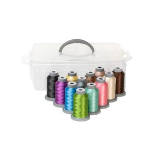 Glide Kimberbell Two Scoops 12 Mini Spool Thread Collection 40WT (Mini Spool 1100YDS)