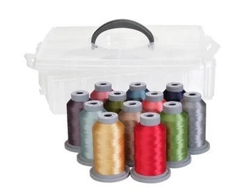 Glide Kimberbell Oh Sew Delightful Quilts & Decor 12 Spool Thread Collection 40WT