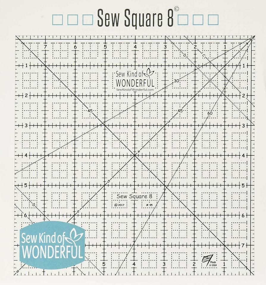 Sew Kind of Wonderful Attic Windows Quilt Pattern #486 Finished Size ...