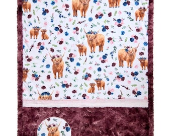 Kit de abrazos Petal Pastures Lullaby de Shannon Fabrics