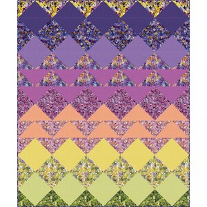 KLEINES EINZELSTÜCK! Maywood Studio First Light Fabric Collection First Light Quilt Kit Fertige Größe: 60 "x72" Premium 100% Baumwollstoffe